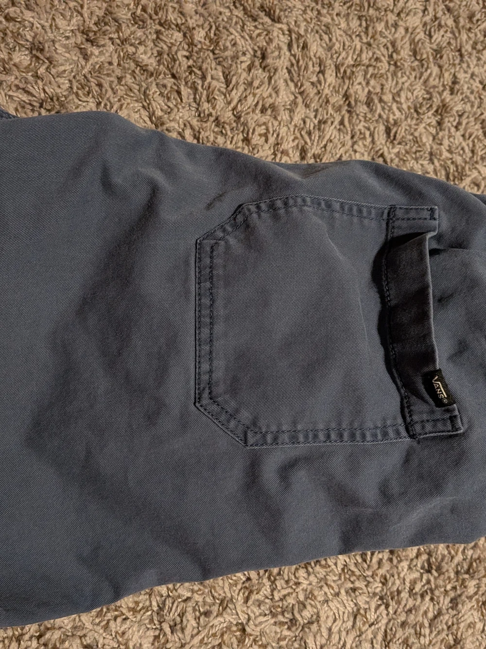 Vans Men's Navy Drawstring Casual Shorts